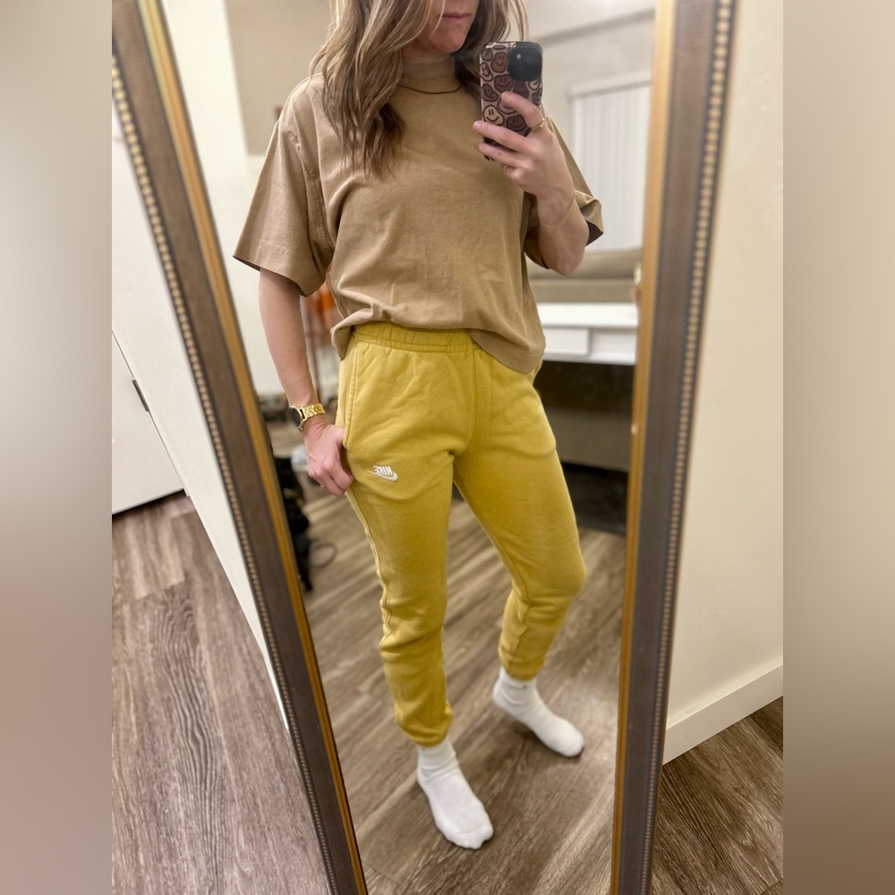 Nike Yellow Sweatpants